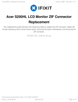 iFixit Acer S200HL Owner's manual