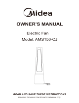 Midea AMS150-CJ Owner's manual