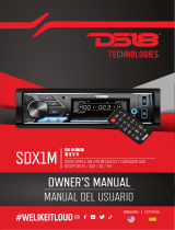 DS18 SDX1M Owner's manual