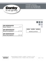 Danby DBMR02624WD43 Owner's manual