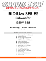 Ground-Zero GZIW 165 Owner's manual