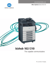 Konica Minolta Office Systems bizhub 162/210 Owner's manual