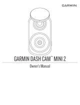 Garmin 010-02504-10 Dash Cam Mini 2 1080p Tiny Dash Camera Owner's manual