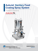 AutoJet Sanitary Food Coating Spray System Owner's manual