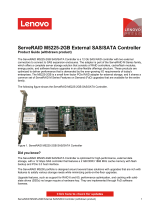 Lenovo ServeRAID M5225-2GB Owner's manual