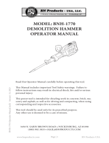 BN Products BNH-1770 Owner's manual