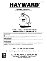 Hayward Pro & VL Series : S180T Owner's manual