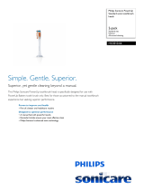 Philips HX3012/66 Sonicare PowerUp Standard Sonic Toothbrush Heads Owner's manual