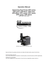 SunSun CPP Series Owner's manual