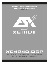ESX XE4240-DSP Owner's manual
