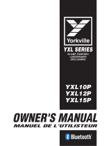 YORKVILLE YXL10P Owner's manual