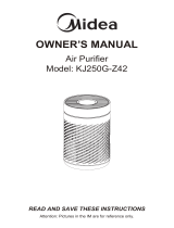 Midea KJ250G-Z42 Owner's manual