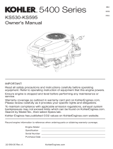 Kohler KS530 Owner's manual