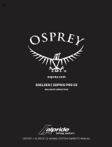 Osprey Soelden Pro Owner's manual