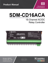 Campbell Scientific SDM-CD16ACA Owner's manual