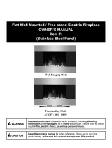 WFCDN Flat Wall Mounted Owner's manual