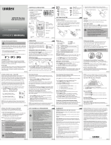 Uniden ADV25 Series Owner's manual
