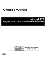 Harvest TEC 477 Owner's manual