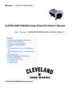 ClevelandF500300 Camp Stove Kit