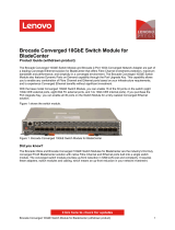 Lenovo Brocade Converged 10GbE Switch Module for BladeCenter Owner's manual