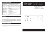 Amplifiers AMP-200BT Owner's manual