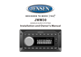 Jensen JWM30 Owner's manual