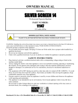 Benchmark 11147 Owner's manual