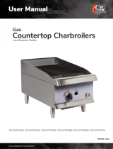 CPG 351CL15NL Gas Countertop Charbroilers Owner's manual