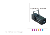 Showlight SL-60Z-RGBW Owner's manual