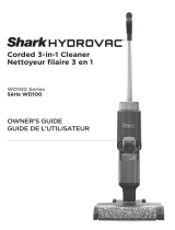 Shark 100C Series Corded 3-in-1 Cleaner Owner's manual