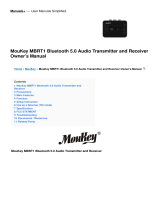 MouKeyMBRT1 Bluetooth 5.0 Audio Transmitter and Receiver