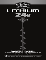 STRIKEMASTER Lithium 24V Owner's manual