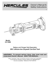 Hercules HC109B Owner's manual