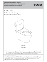 Toto CST436 Owner's manual