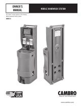 Cambro MHWS18 Owner's manual