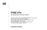 Schiit Freya Owner's manual
