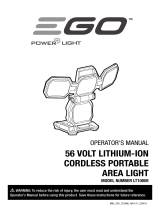 EGO LT1000E Owner's manual