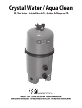 WaterWay Aqua Clean D.E. Filter System Owner's manual