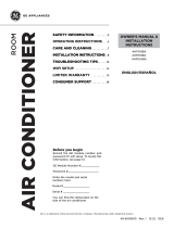 GE Appliances AHTK18BA Owner's manual