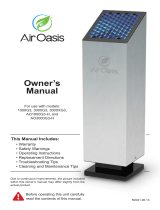 Air Oasis 1000G3 Owner's manual