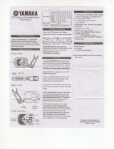 Yamaha GCT1 Owner's manual