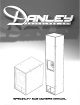 Danley CS30 Owner's manual
