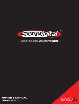 SOUNDIGITAL 3000.1 EVOX2 Owner's manual