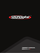 SOUNDIGITAL 600.4 EVO5 Owner's manual