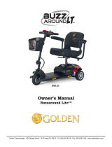 GoldenGB121 Buzzaround Lite Travel Scooter