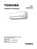 Toshiba RAS-18E2KV2G-A-IDUC User manual