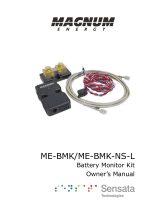 Magnum Energy ME-BMK Battery Monitoring Kit Owner's manual