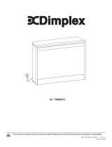 Dimplex XHD26L Owner's manual