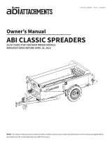 ABI Attachments CLASSIC SPREADERS Owner's manual