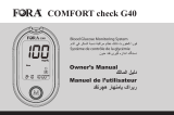 Fora G40 Owner's manual